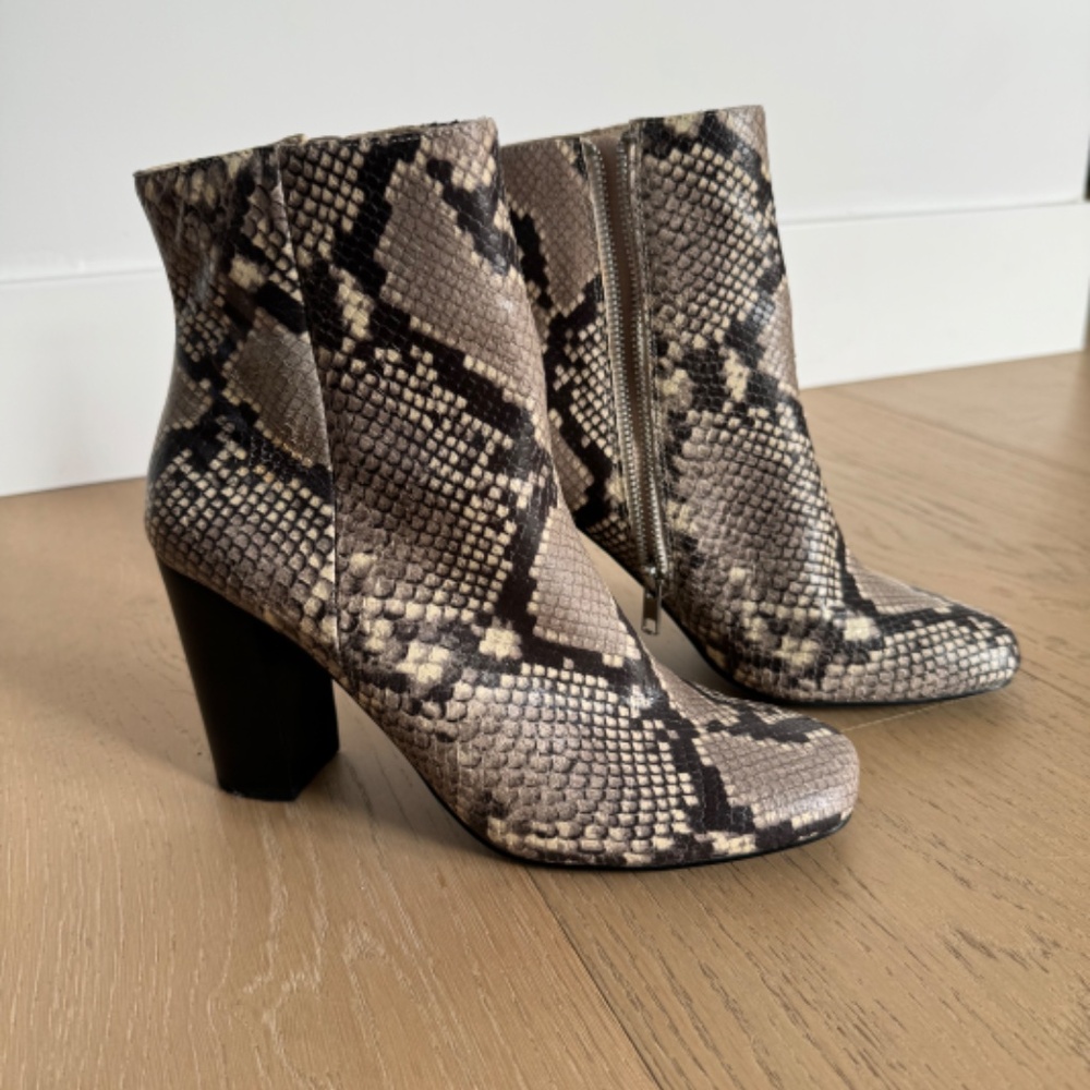 Steve Madden Snakeskin Boots